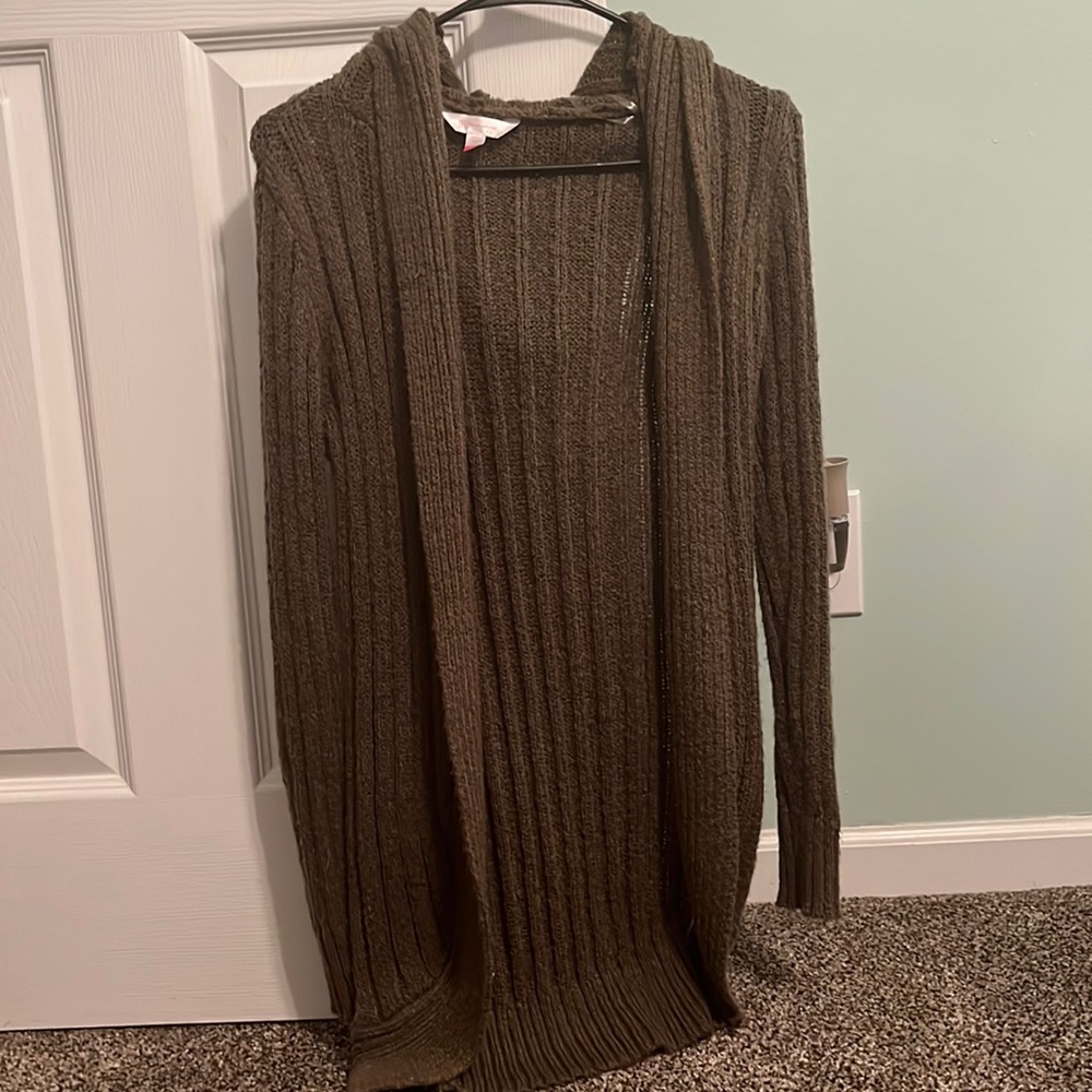 Women’s M(7/9) forest green cardigan